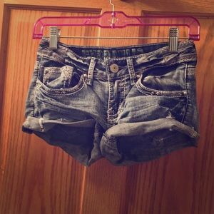 Jean shorts